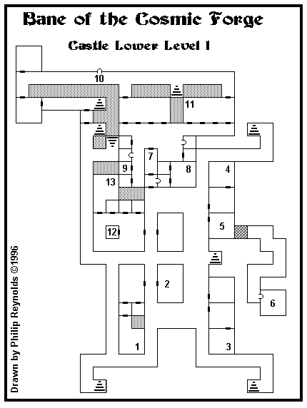 Wizardry 6 Castle Lower 1