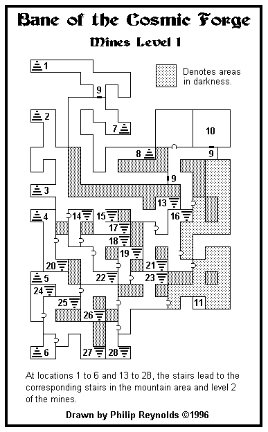 Wizardry 6 Mines 1