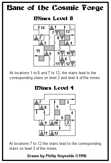 Wizardry 6 Mines 3-4